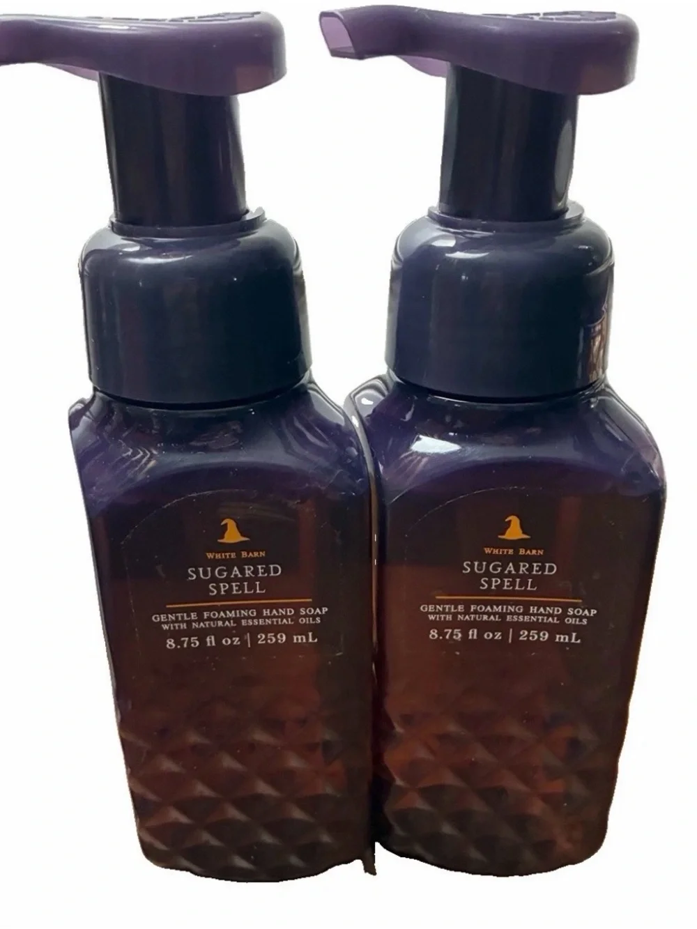 White Barn BBW Bath & Body Works Sugared Spell Foaming Hand Soap - Deep Purple